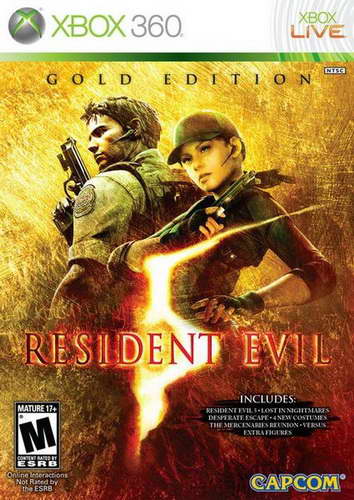 Resident Evil 5 Gold Edition (2010/PAL/MULTI5/XBOX360)